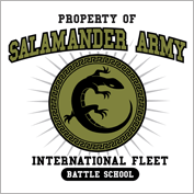 Property Of Salamander Army T-Shirt