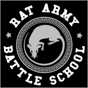 Rat Army Battle School T-Shirt
