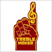 Treble Maker Finger T-Shirt